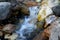 Photo of nature - spring water mountain river shot with long exposure and the fantastic stony creek on North Caucasus