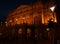 Photo night landscape with the view of main attractions of Italy - La Scala