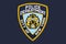 Photo of NYC police department logo