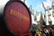 Photo of Oak Barrel Containing Butterbeer