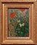 Photo of the original painting: `Butterflies and Poppies` by Vincent Van Gogh