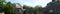 Photo panorama. Historic building from 1804 with chamber kilns. Germany