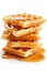 Photo of a pile of tasty waffles