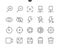 Photo Pixel Perfect Well-crafted Vector Thin Line Icons