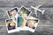 Photo plane travel view traveler photograph album