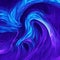 Photo purple and blue wallpaper with a colorful swirl