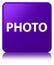 Photo purple square button