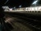 This is the photo of railway track at night looking fabulous...