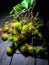 photo of rambutan fruit at night with HD quality