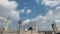 photo of raudah from outside, nabawi mosque, medina