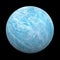 Photo realistic Neptune planet isolated on transparent background cutout PNG. High resolution.