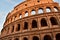 Photo of Roman Coliseum at sunset.