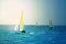 Photo sailing yacht on the Red Sea
