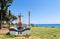 Photo of a sailor boat on a beach in protaras