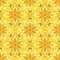 Photo Seamless pattern of flowers fbstract floral ornament.