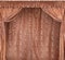 The photo of smart curtains from a gold velvet