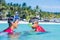 Photo of snorkeling kids