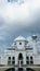 photo of sultan abdullah mosque museum with cloudy sky