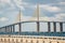 Photo of the Sunshine Skyway Bridge St Petersburg Florida over Tampa Bay