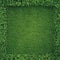 Photo Top view of lush green lawn for sports fields or gardens