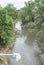 Photo of a top view river that can be used for mock up, background, texture, wallpaper, pattern, design for magazine and cards