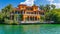 Photo of an upscale single family home in Beach on the Venetian Islands