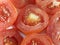 Photo vegetables tomato. Beautiful background, texture. Tasty healthy food