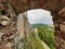 A photo of the view at Cseszneki Castle in Hungary