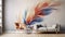 Photo Wallpaper Mural Feather Wallpaper Mural Popular Wall Mural Painting for Living Room Wall Art Home Decor High Quality HD