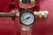 Photo of water separator with pressure gauge