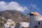 Photo of windwill in Olympos village in the island Karpathos