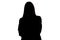 Photo of woman\'s silhouette with arms crossed