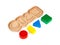 Photo of a wooden toy children`s sorter