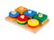 Photo of a wooden toys children`s sorter