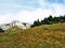 Photogenic pastures and hills of the Alpstein mountain range