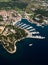 Photograph from air of Vrsar in Istria,Croatia