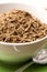 Photograph of Bowl of Bran Breakfast Cereal