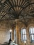 Photograph of the ceiling at the entrance to  the Great Hall of Christ Church College of the Oxford University