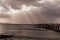 Photograph of the jetty on a foggy morning in Lorne on the Great Ocean Road in Australia