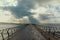 Photograph of the jetty on a foggy morning in Lorne on the Great Ocean Road in Australia