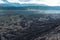 Photograph of rocks with volcanic rock