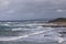 Photograph of the rugged coastline along the Great Ocean Road in Australia