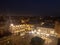 Photograph of the square in the old town of Catania in Sicily during the gathering of Saint Agatha