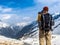 Photographer, at Chamonix Mont Blanc.