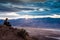 photographer at Dante\\\'s View in death valley