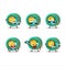 Photographer profession emoticon with kids yoyo cartoon character