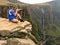 Photographer on Rock