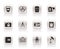 Photography equipment icons