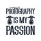 Photography is my passion. stylish typography design
