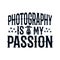 Photography is my passion.stylish typography design